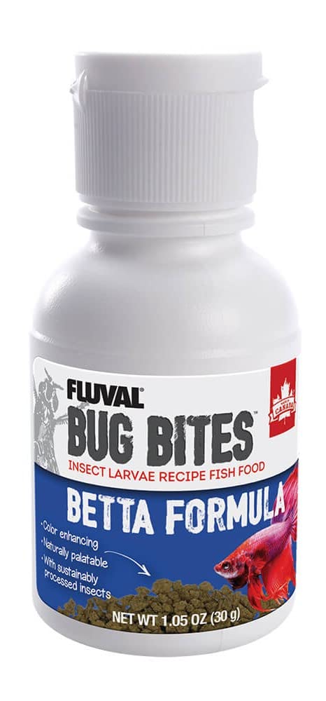 Fluval Bug Bites Betta Fish Food, 1.05 Oz.