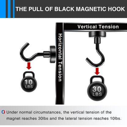 LOVIMAG Magnetic Hooks for Cruise Essentials 2026 Cabins Door 30 Pack-30LBS