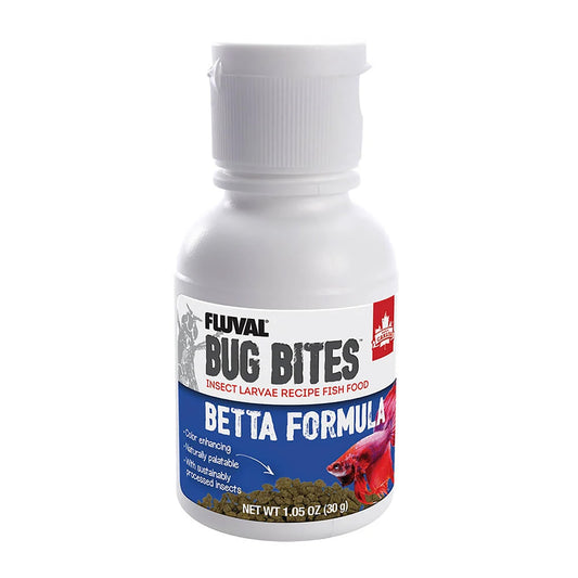Fluval Bug Bites Betta Fish Food, 1.05 Oz.