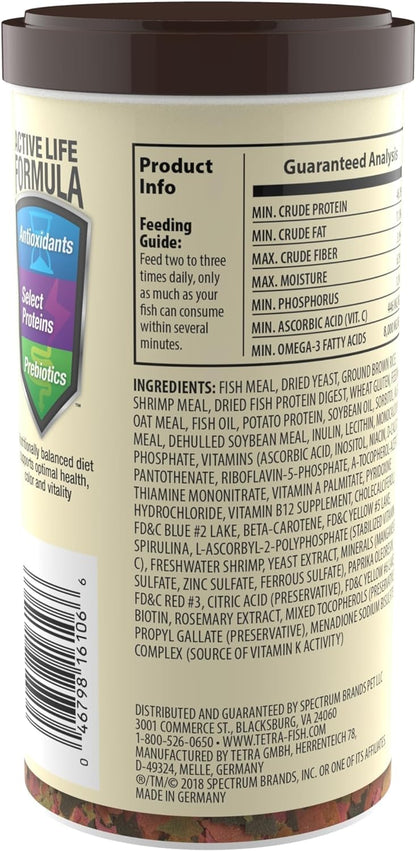 TetraMin Tropical Flakes Fish Food, 7.06 oz