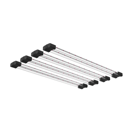 DYMOND BoostGro LED Grow Light Full Spectrum 5000K Daylight + 660nm Red Linkable Indoor Plant Lighting Fixture Tubes (3FT, 4, Pack)