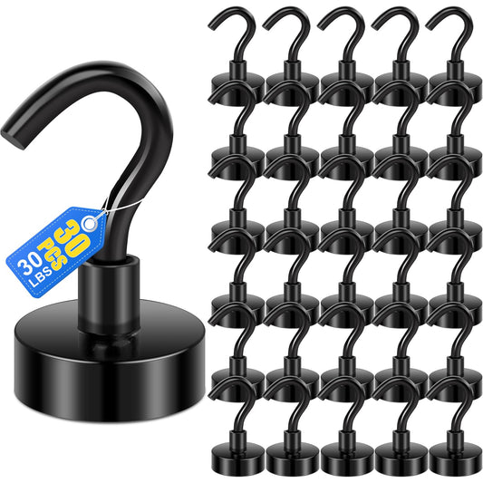 LOVIMAG Magnetic Hooks for Cruise Essentials 2026 Cabins Door 30 Pack-30LBS