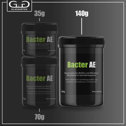 Glasgarten Bacter AE 140G Biofilm Micro Powder/Water Additive for Freshwater Shrimp Aquarium