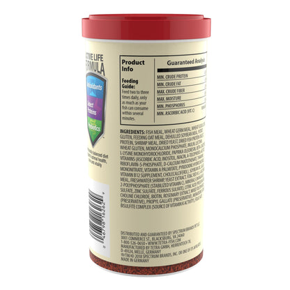 TetraColor XL Tropical Granules with Natural Color Enhancer, 10.58 Oz