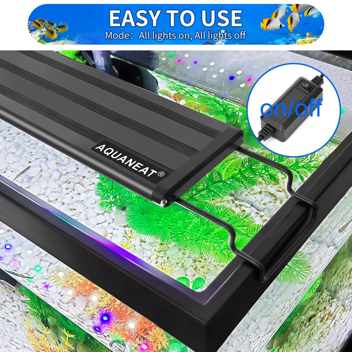 AQUANEAT LED Aquarium Light Full Spectrum