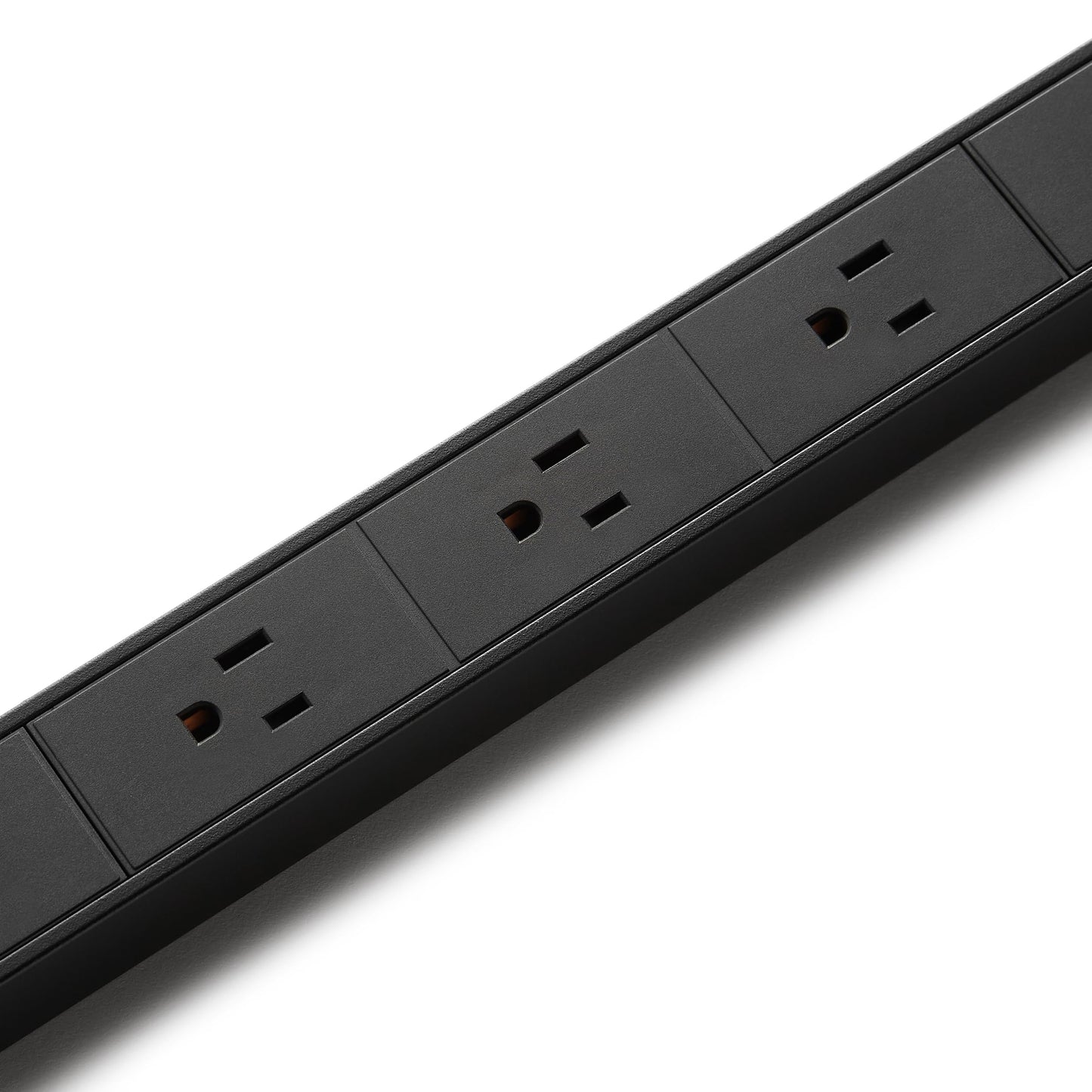Amazon Basics Surge Protector Power Strip, 16-Outlet, Heavy Duty, Metal, 600 Joules, 6ft Extension Cord, Wide Spaced, Mountable, Black