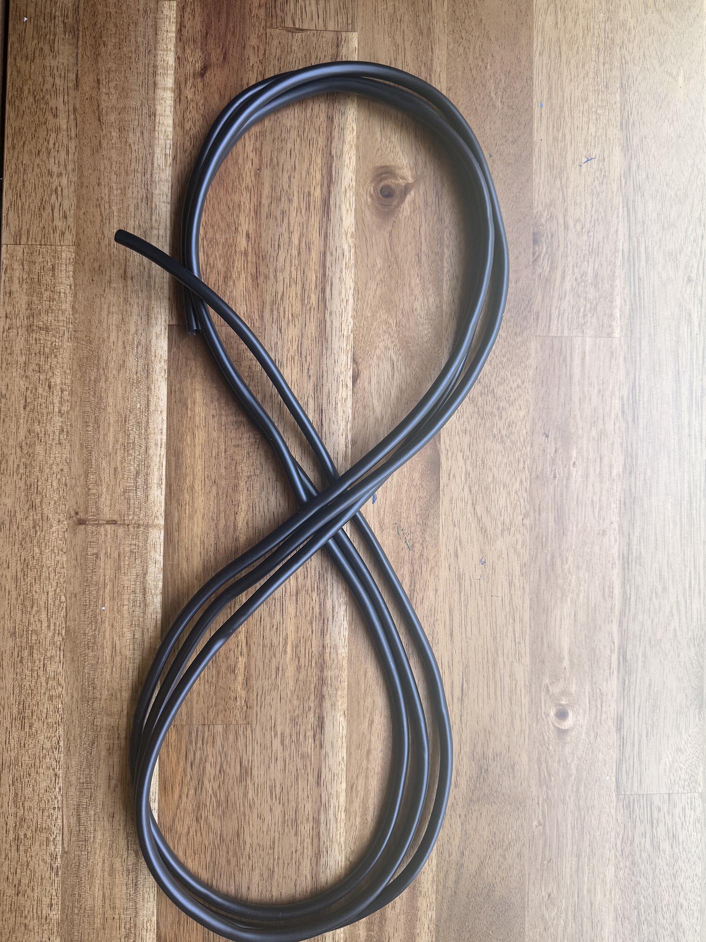 Black Airline Tubing